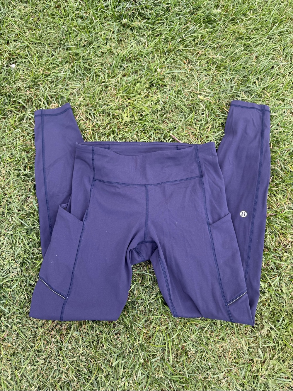 lululemon athletica Navy blue Pocket Leggings